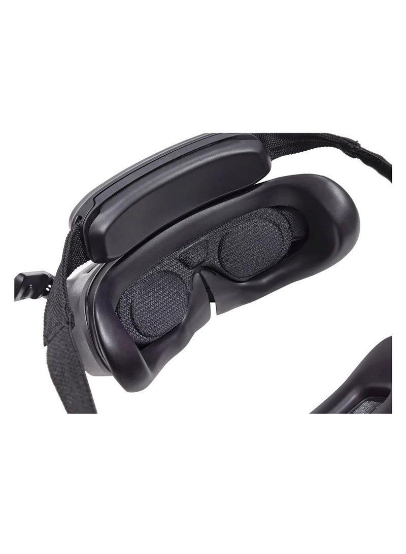 SYOSI Goggles 3 Protective Cover, Compatible with DJI Avata 2 Goggles 3 Lens Protector Accessories, Replacement Lens Protector, Protective Mat Pad Cap Compatible, Lens Cap Dustproof Sunshade - Image 3