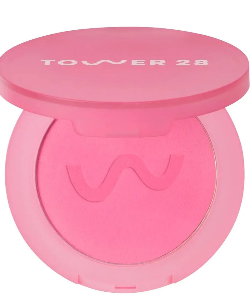 Tower 28 Jet Set Matte Blush Powder - Malibu Colour - Image 1
