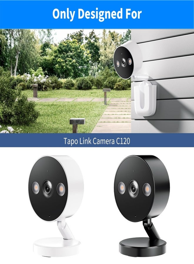 حامل جداري من دوكوي لكاميرا تابو لينك c120، أبيض، قطعتان - Image 2