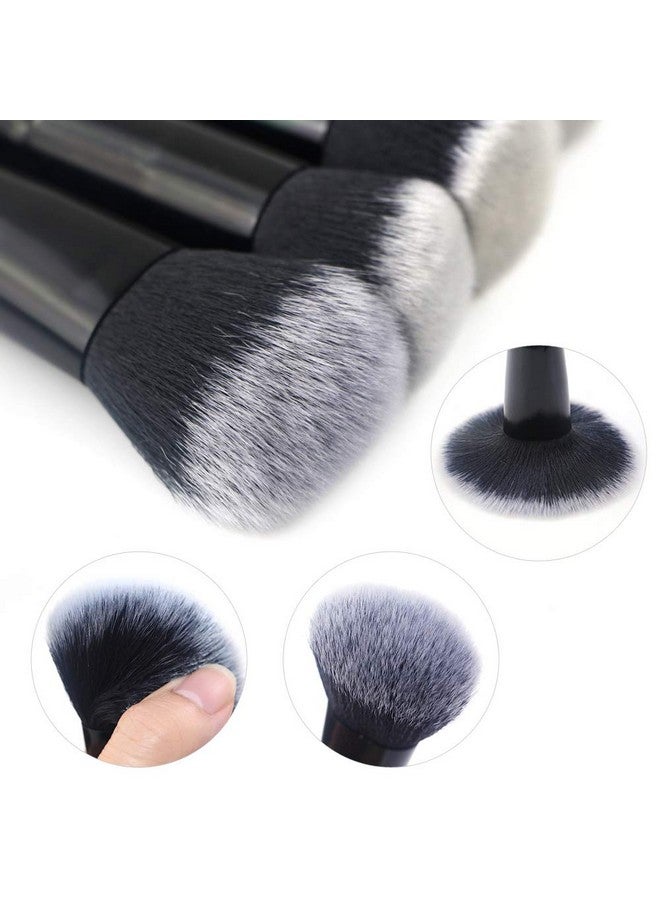 Daxstar Makeup brushes set professional - 15PC Make up Brushes Eyeshadow Brush Set Black - Image 2