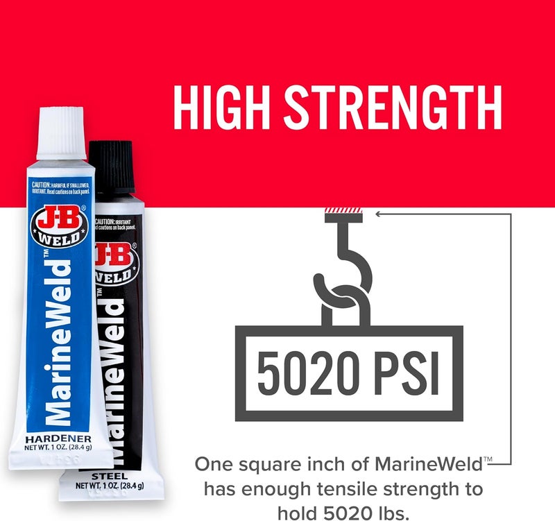 جي- بي ويلد 8272 MarineWeld Marine Epoxy - 2 أونصة. - Image 2