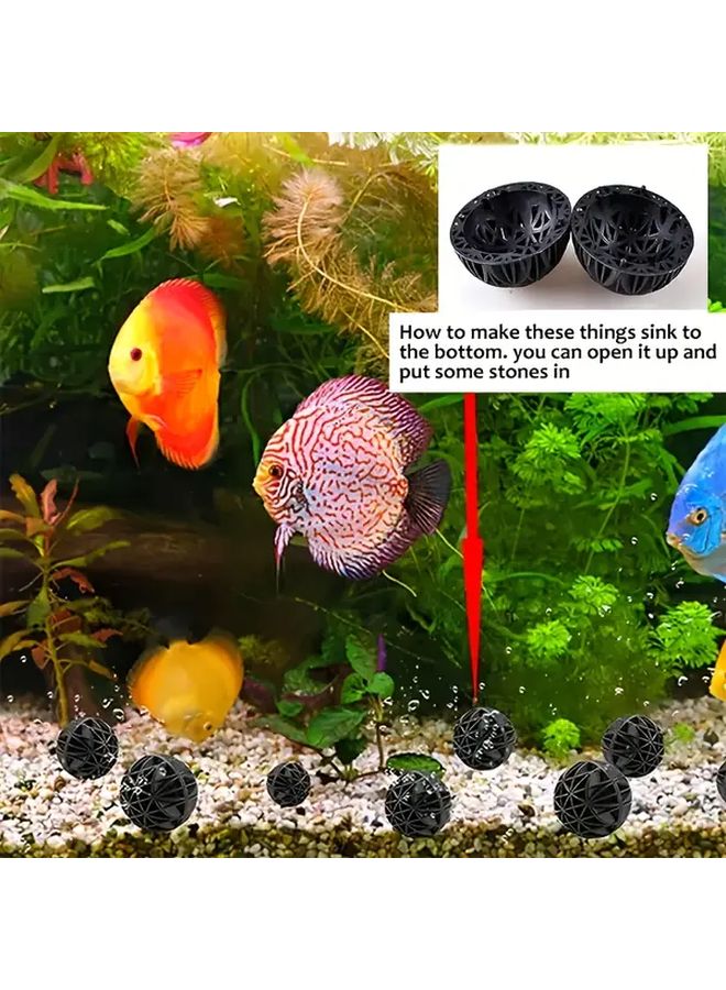 1pc Biological Porous Filter Sponge Biochemical Ball PVC Material for Aquarium Fish Tank - Image 5