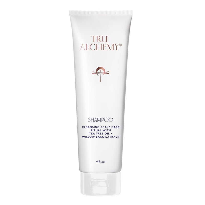 Tru Alchemy Shampoo for Growth Volume  Scalp Health  NaturallyDerived with Tea Tree  Peppermint Oil plus Keratin  Saw Palmetto  Sulfate  Paraben Free  9 Fl Oz