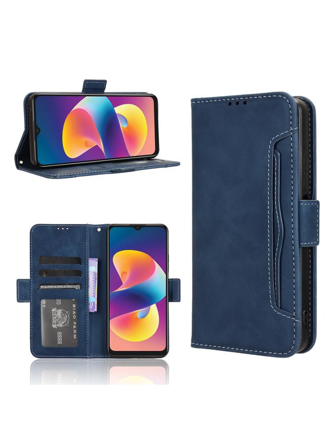 erorex Case For TCL 50 LE Skin Feel Calf Texture Card Slots Leather Phone Case  - Image 1
