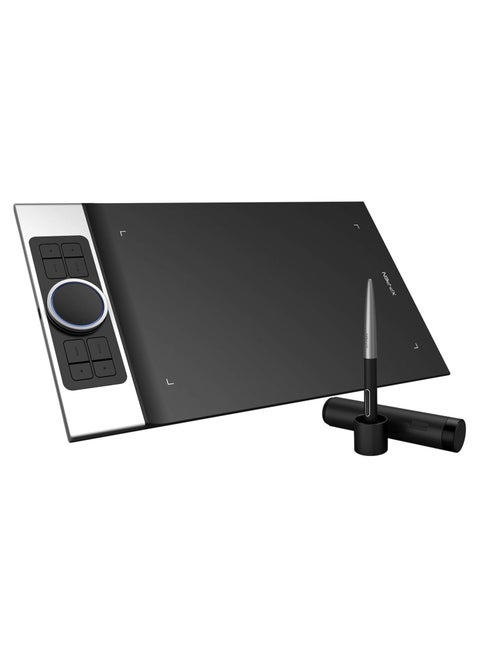 Deco Pro Professional Graphics Drawing Tablet With 8192 Levels Pen Pressure Battery-Free Pen 8 Shortcut Keys Support Windows, Mac & Android (Medium)