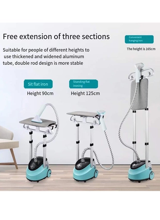 Joshberg Garment Steamer for Clothes,Freestanding garment_steamer,Clothes Steamer,Fast Heating,1.5L,2000W, with Hanger and Board  - Image 3