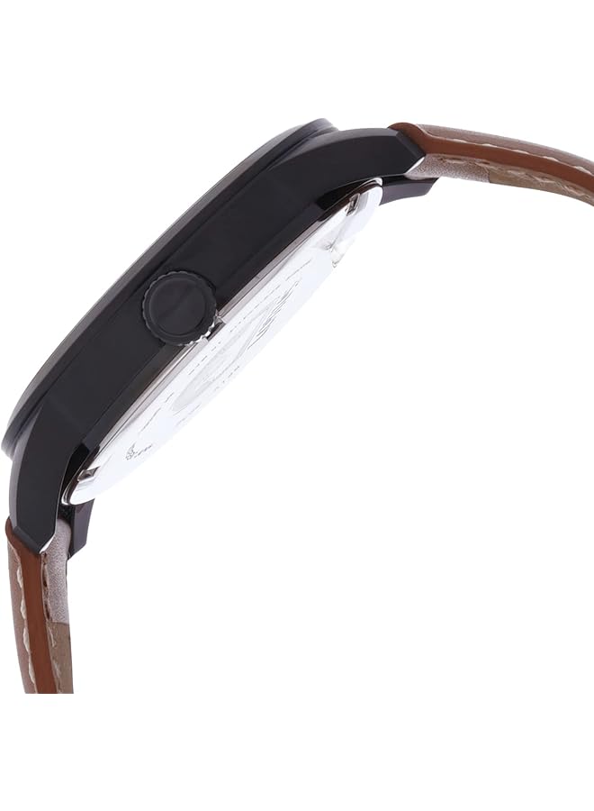 لوراس ساعة رياضية للرجال بسوار جلدي Rh985Hx9 - Image 3