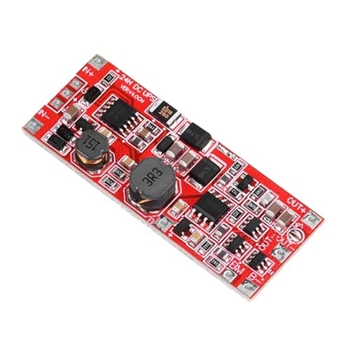 amiciSmart DC 12V/15V UPS Power Supply Module | 24W Uninterruptible Backup | Step-Up Converter for 7.4V–8.4V Lithium Battery | 1A Charging with Protection Circuit - Image 1