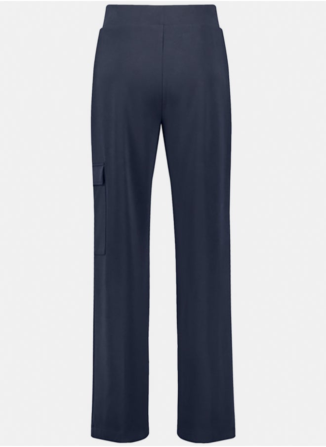 GERRY WEBER Sand-Washed Pull-On Trousers With A Cargo Pocket  - Image 5