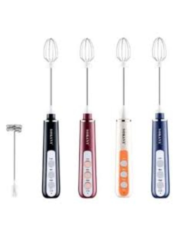 سوكاني خلاط يدوي USB - مضرب بيض Sk-02014 متعدد الألوان - Image 1