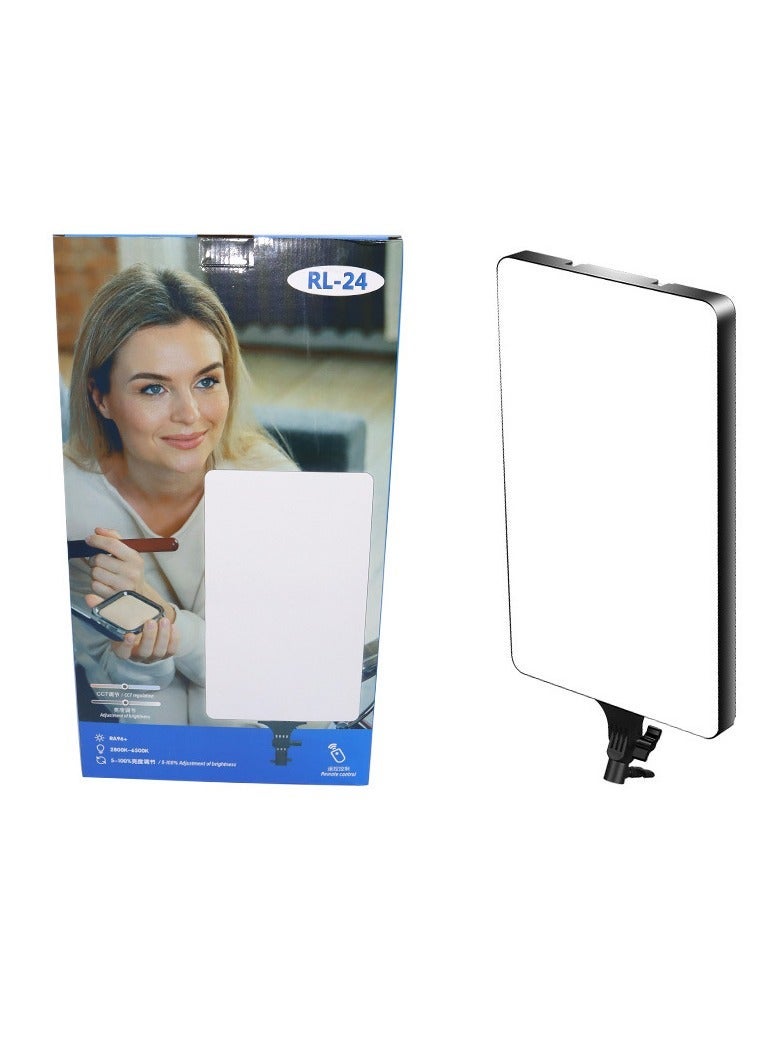 هوميفا لوحة إضاءة LED RL-24، إضاءة احترافية للفيديو والتصوير الفوتوغرافي - Image 1