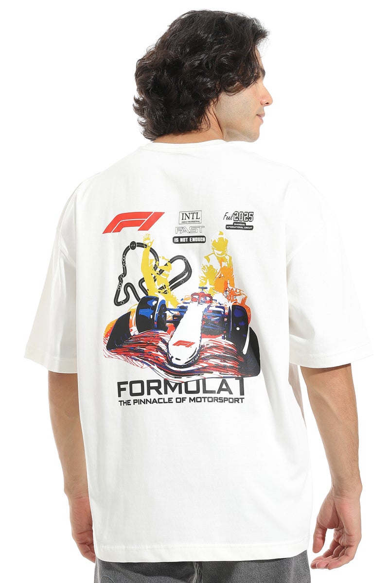 LK Formula 1 Oversize Cotton T-shirt - Image 1