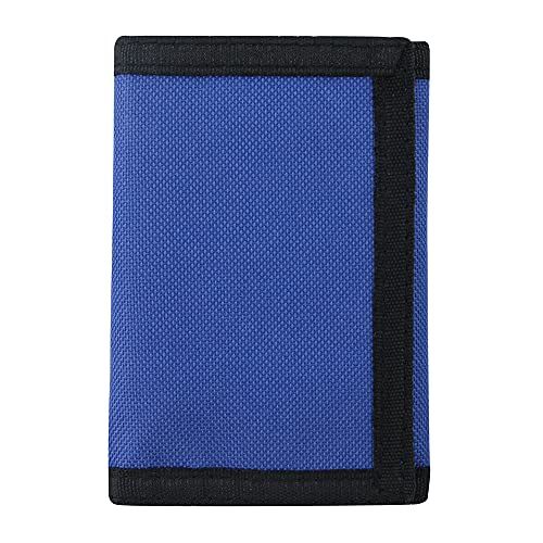 NEICY RFID Blocking Canvas Wallet for Men and Women - Camo Trifold Outdoor Sports Wallets with Magic Sticker for Teen Kids (Blue Set) - Image 2