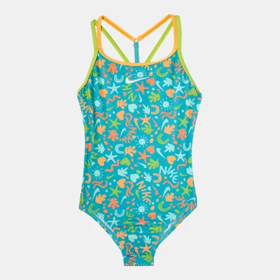 Nike Kids' Fun Forest T-Crossback One-Piece Swimsuit