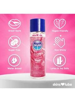 Skins Edible - Bubblegum Flavored Lube for Oral Water Based  - Image 2