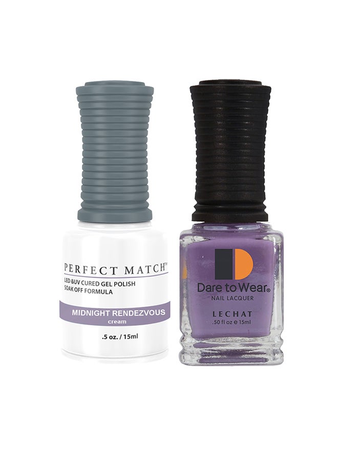 Lechat Soak Off Gel Nail Polish UV LED Gel Polish Midnight Rendezvous PMS245 - Image 1