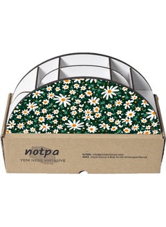 KutuTR Wooden Vip Daisies Model Rainbow Ruler Desktop Pen Holder Organizer Mounted Boxed  - Image 5