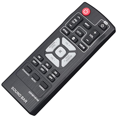 WINFLIKE COV30748160 Replacement Soundbar Remote Control fit for LG Sound Bar NB2540 NB2540D - Image 2