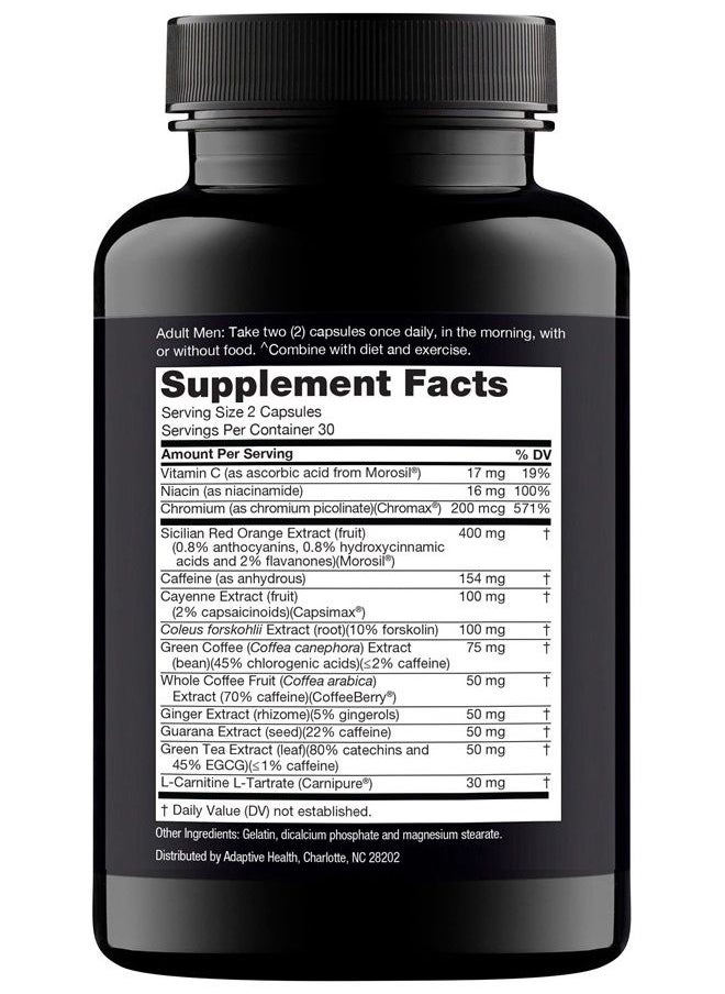 Nugenix - Thermo - Thermogenic Fat Burner Supplement Pills for Men, Extreme Metabolic Accelerator, 60 Count - Image 1