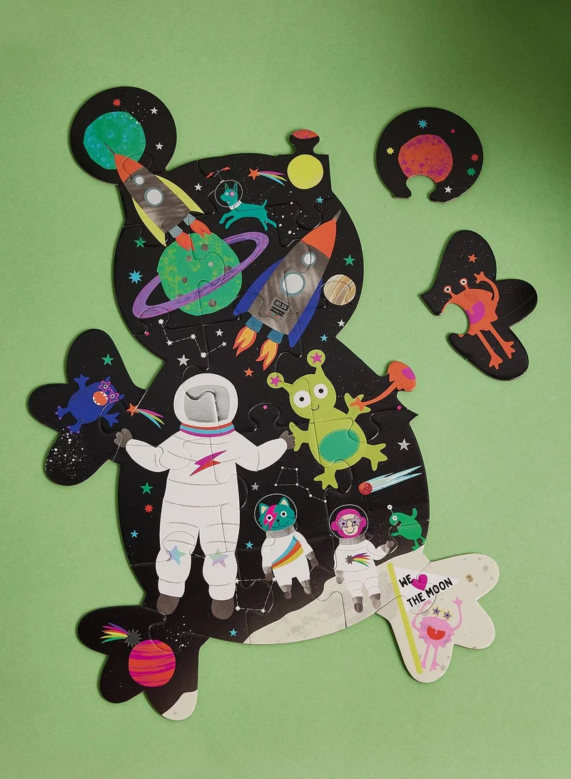 فلوس اند روك أحجية من 20 قطعة بشكل المخلوقات الفضائية