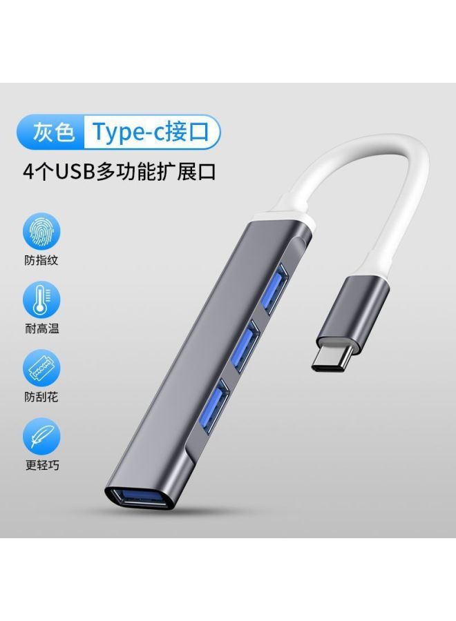 نيوترل موسع منفذ متعدد لوحة مفاتيح الكمبيوتر المحمول - محطة توسعة متعددة الوظائف مع فلاش يو إس بي مسطح واحد لأربعة منافذ يو إس بي 3.0 - Image 1