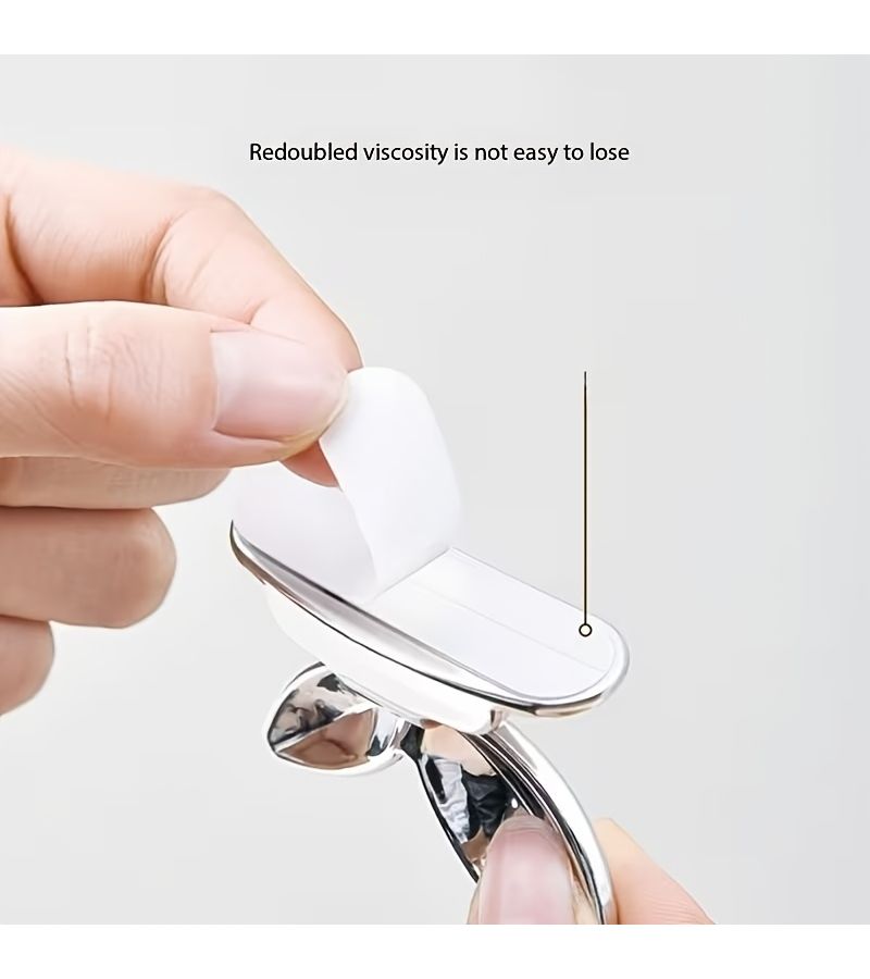 3pcs Blade Toilet Seat Lid Handles Self Adhesive Easy Install Non Staining Drawer Cabinet Pulls Household Hygiene Aid - Image 3