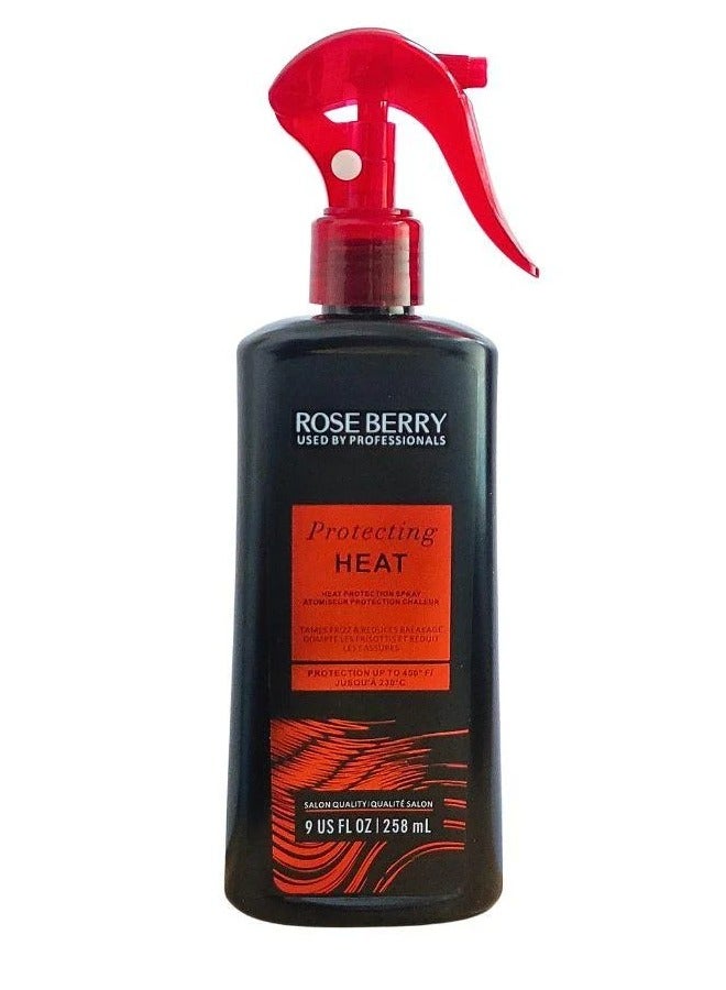 Rose Heat protection hair mist from rose berry 258ml - Image 4