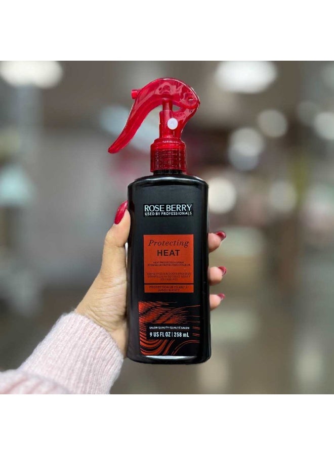 Rose Heat protection hair mist from rose berry 258ml - Image 3