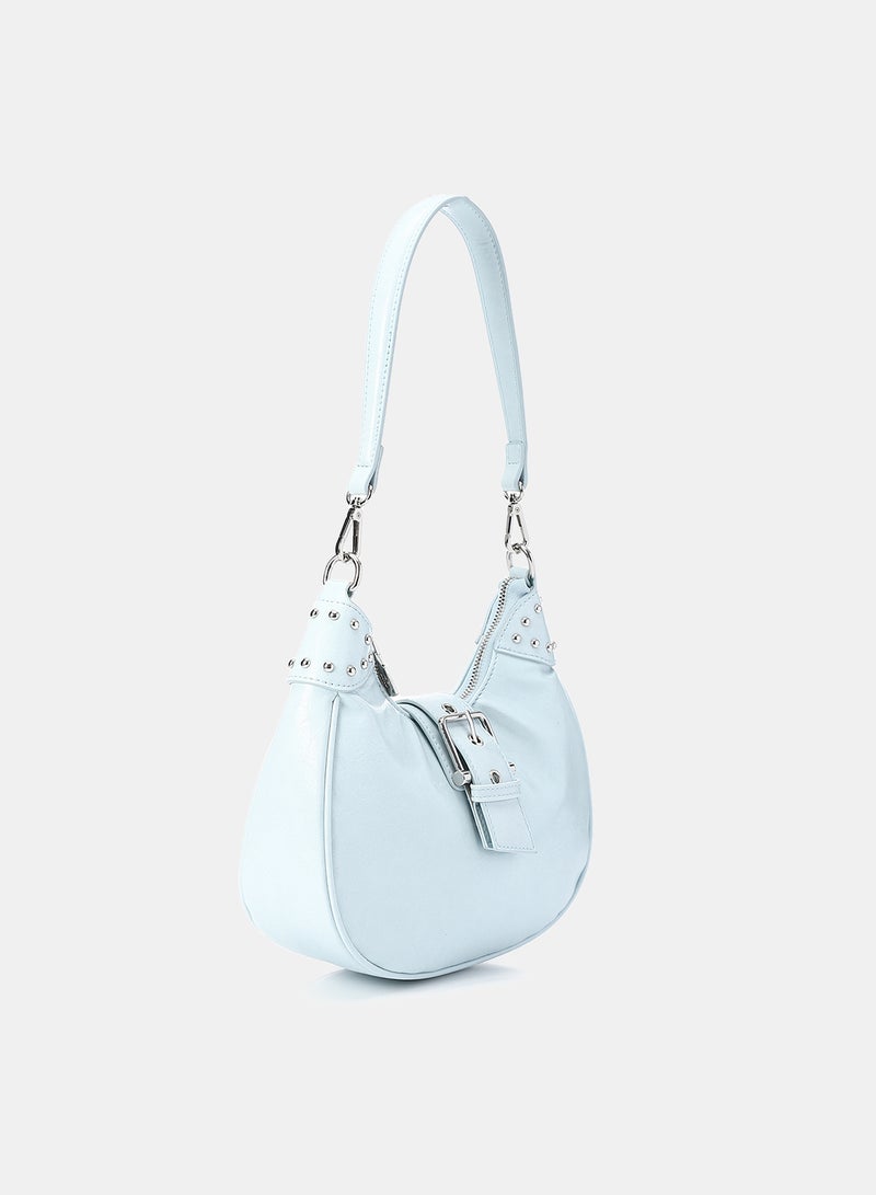 Dejavu Elegant Shoulder Bag-OYE-DJTX-005-light blue - Image 2