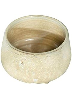 Large Stoneware Footed Cream Reactive Glaze Finish Each One Will Vary Pots And Planters Tan - pzsku/Z72518D299FB1511A0D13Z/45/_/1722928730/c5861084-7b7d-4948-bce9-29c2974b0644