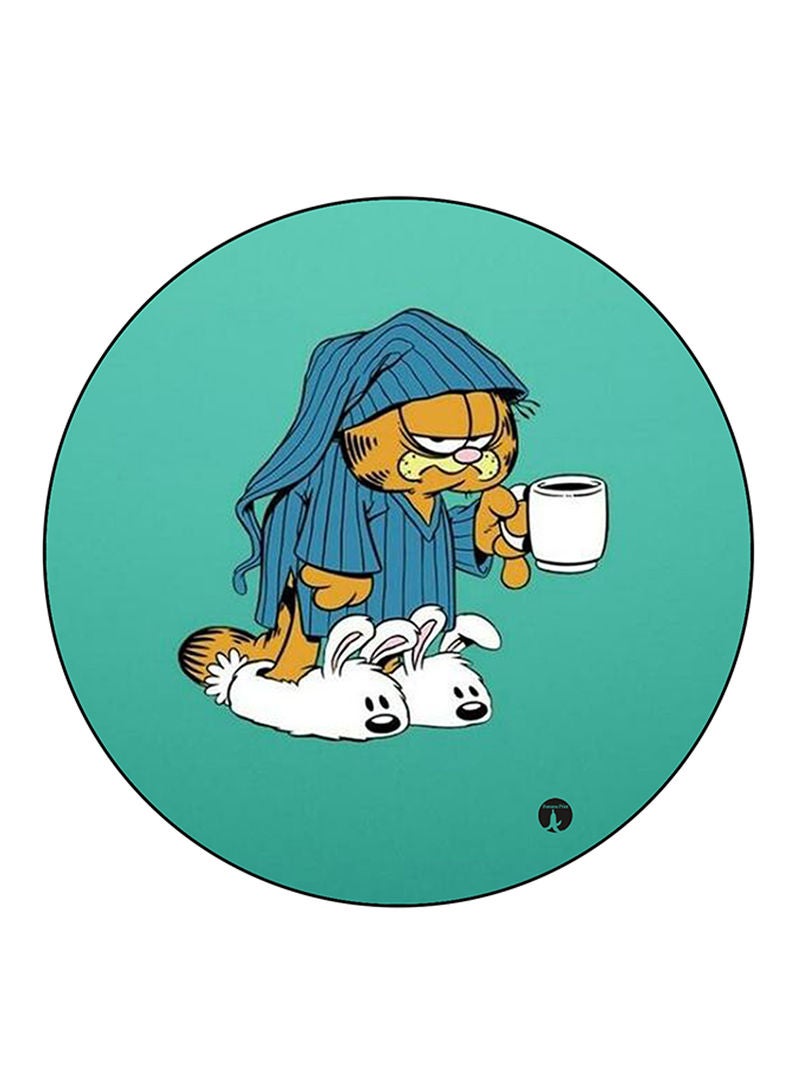 RKN Garfield Printed Mouse Pad  Multicolour
