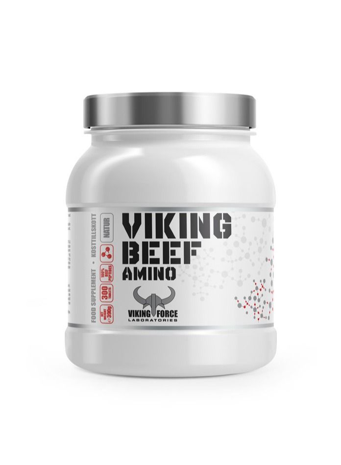 فايكينج فورس لابورتوريز أقراص Viking Beef Amino عبوة من 300 قرص - Image 1