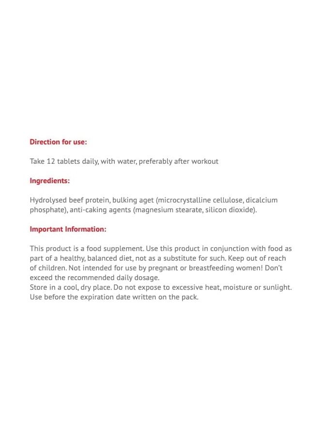 فايكينج فورس لابورتوريز أقراص Viking Beef Amino عبوة من 300 قرص - Image 4