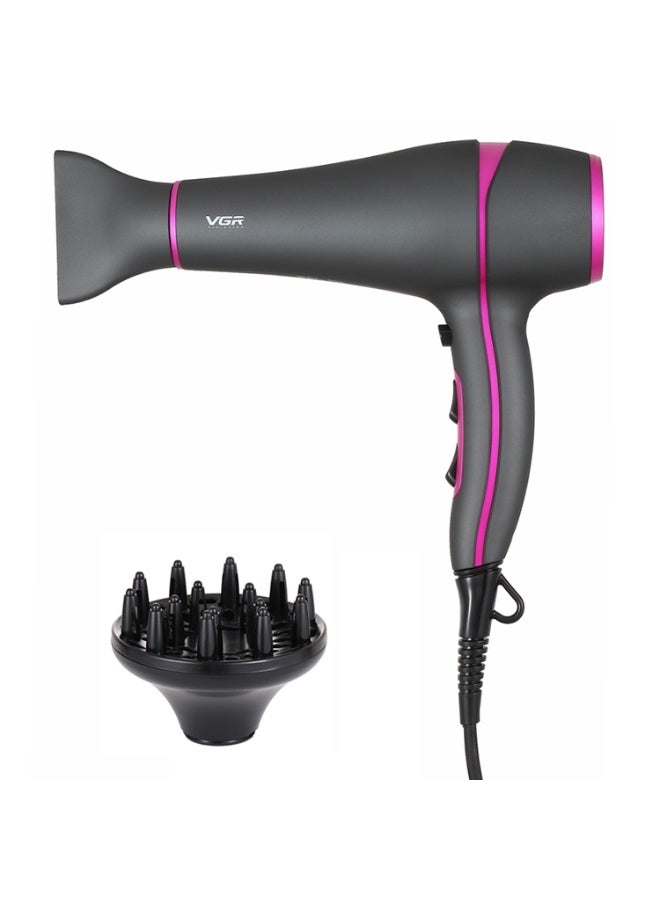 VGR V-402 2200W Household Negative Ion Hair Dryers with 6 Gear Adjustment, Plug Type: EU Plug - Image 1