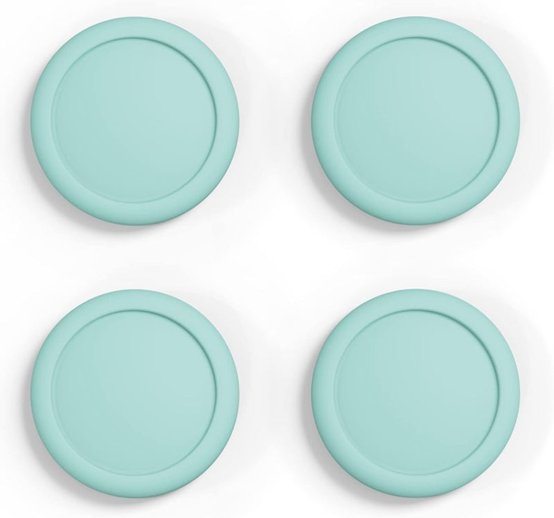 eXtremeRate PlayVital Joystick Caps for Nintendo Switch, Thumbstick Grips for Switch Lite, Analog Cover for OLED Joycon Thumb Grip Caps - Misty Green - Image 1
