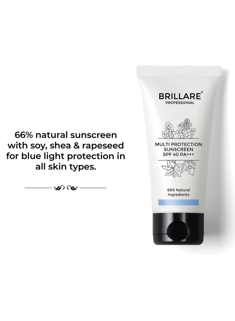 بريلير واقي شمس متعدد الحماية SPF 40 50 جم - Image 2