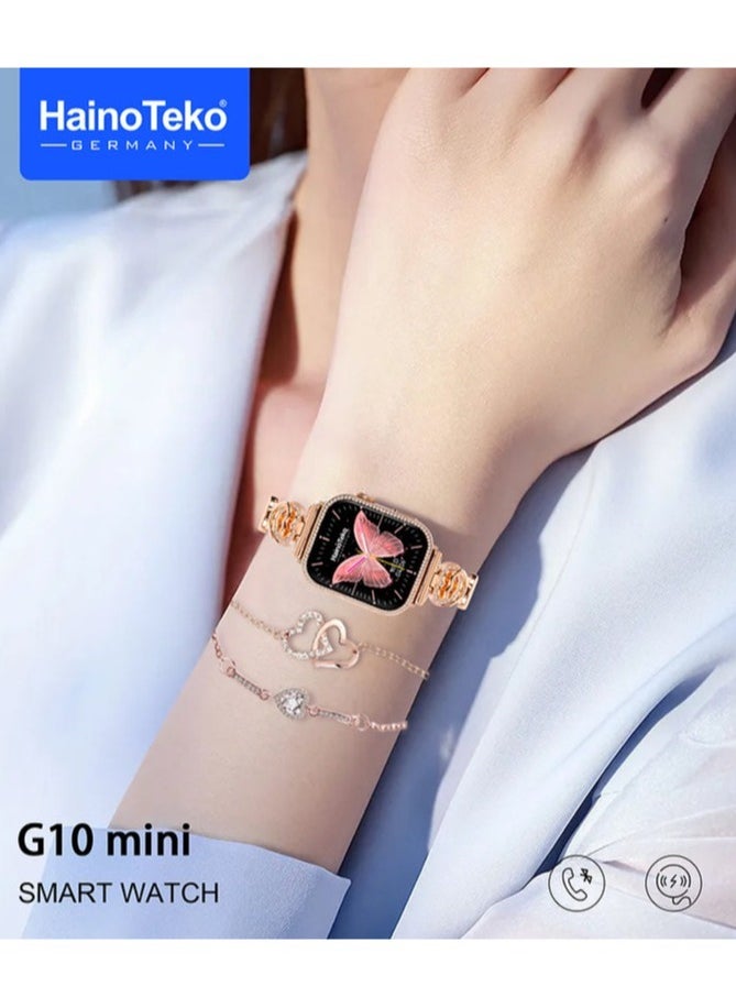 Haino Teko - Haino Teko G10 Mini Smart Watch with Four Straps - Image 1