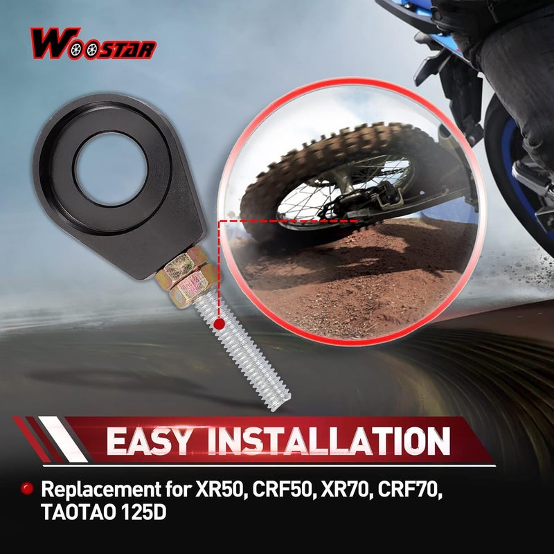 WOOSTAR 15mm Motorcycle Chain Adjuster Tensioner - Image 4