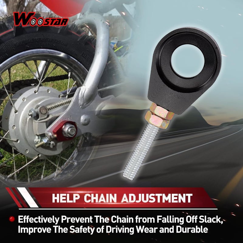 WOOSTAR 15mm Motorcycle Chain Adjuster Tensioner - Image 5