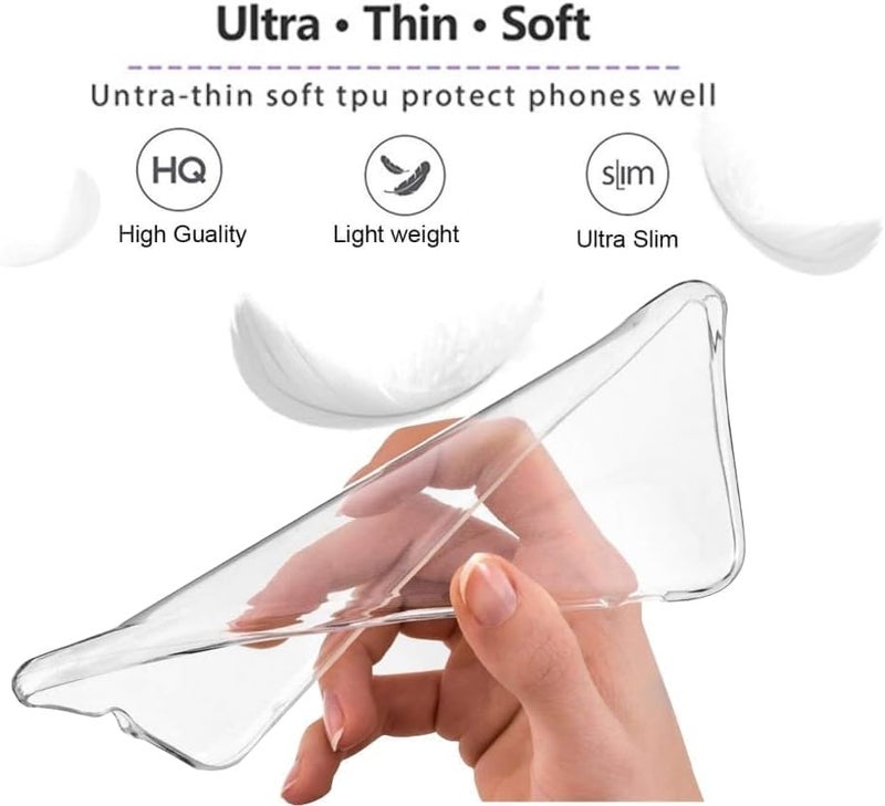 Realcase غطاء خلفي سيليكون لجهاز سامسونج A54 5G، مقاوم للخدوش، شفاف كريستالي، واقي للصدمات، غطاء خلفي لجهاز سامسونج جالاكسي A54 5G - Image 5