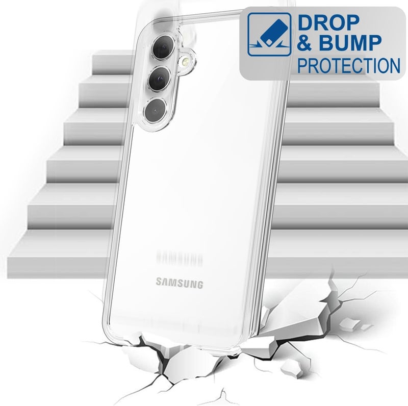 Realcase غطاء خلفي سيليكون لجهاز سامسونج A54 5G، مقاوم للخدوش، شفاف كريستالي، واقي للصدمات، غطاء خلفي لجهاز سامسونج جالاكسي A54 5G - Image 3