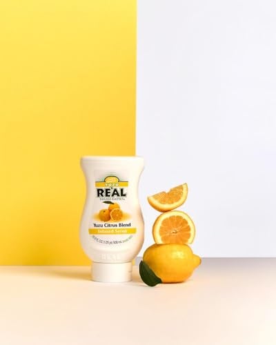 Reàl Infused Exotics Yuzu Reàl Infused Exotics, Yuzu Citrus Blend Infused Syrup, 16.9 FL OZ Squeezable Bottle - Image 4