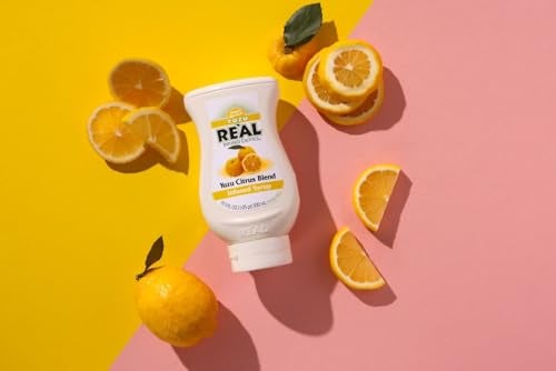 Reàl Infused Exotics Yuzu Reàl Infused Exotics, Yuzu Citrus Blend Infused Syrup, 16.9 FL OZ Squeezable Bottle - Image 5