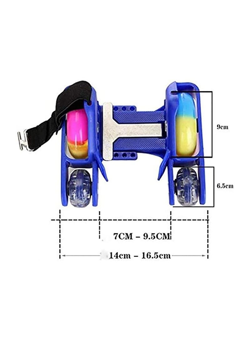 عجلات دوارة قابلة للتعديل مع وميض - Image 3