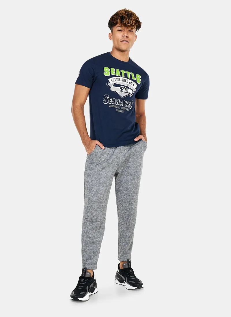 NEW ERA Men's NFL Seattle Seahawks Team Wordmark T-Shirt