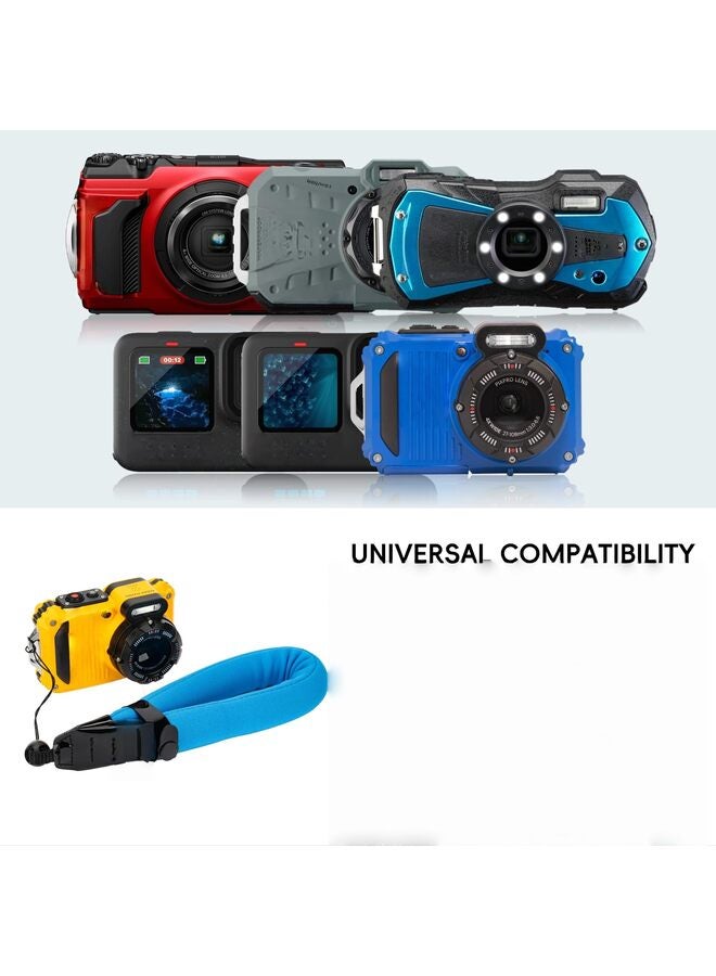 Waterproof Camera Floating Wrist Strap Photographer Gift for Men and Women, Blue, 18cm - Image 4