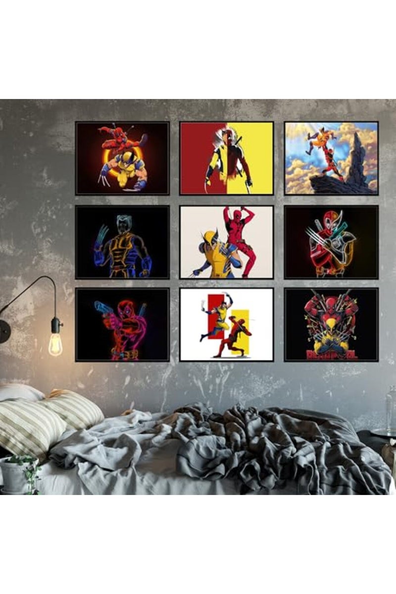 BigWig Prints Deadpool and Wolverine Poster - Unframed Set of 9 (8x10) - Image 5