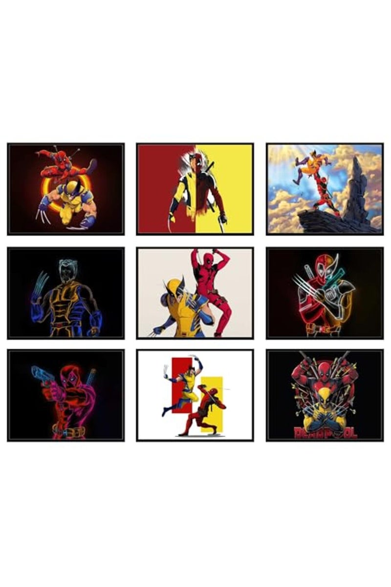 BigWig Prints Deadpool and Wolverine Poster - Unframed Set of 9 (8x10) - Image 2