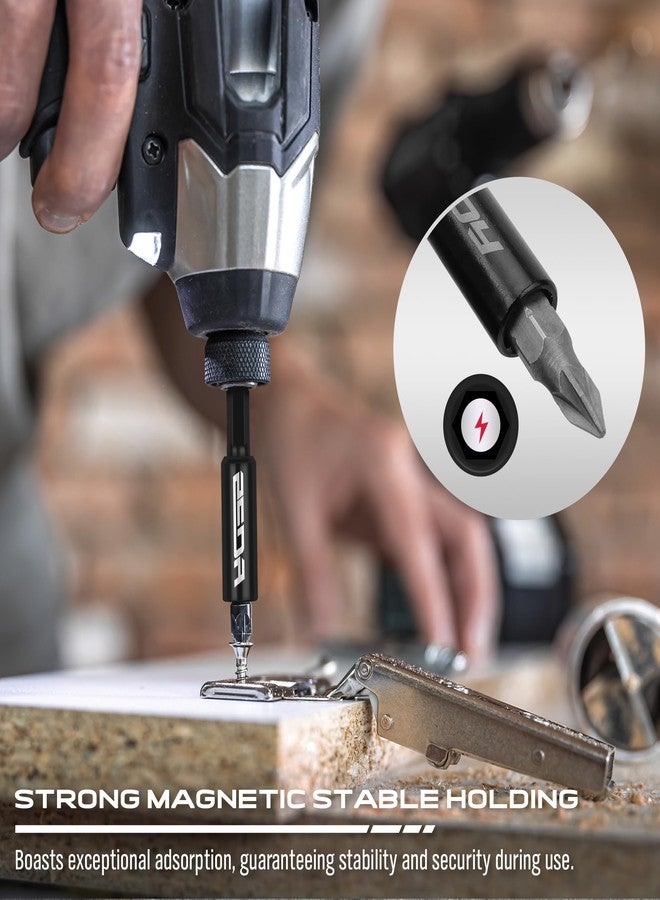 SEDY 9-Piece Impact Socket Adapter Set, 1/4" 3/8" 1/2" Driver Socket Adapter, Power Drill Bit Extension, Square to Hex Drill Bit Holder, Socket Wrench Adapter - Image 5