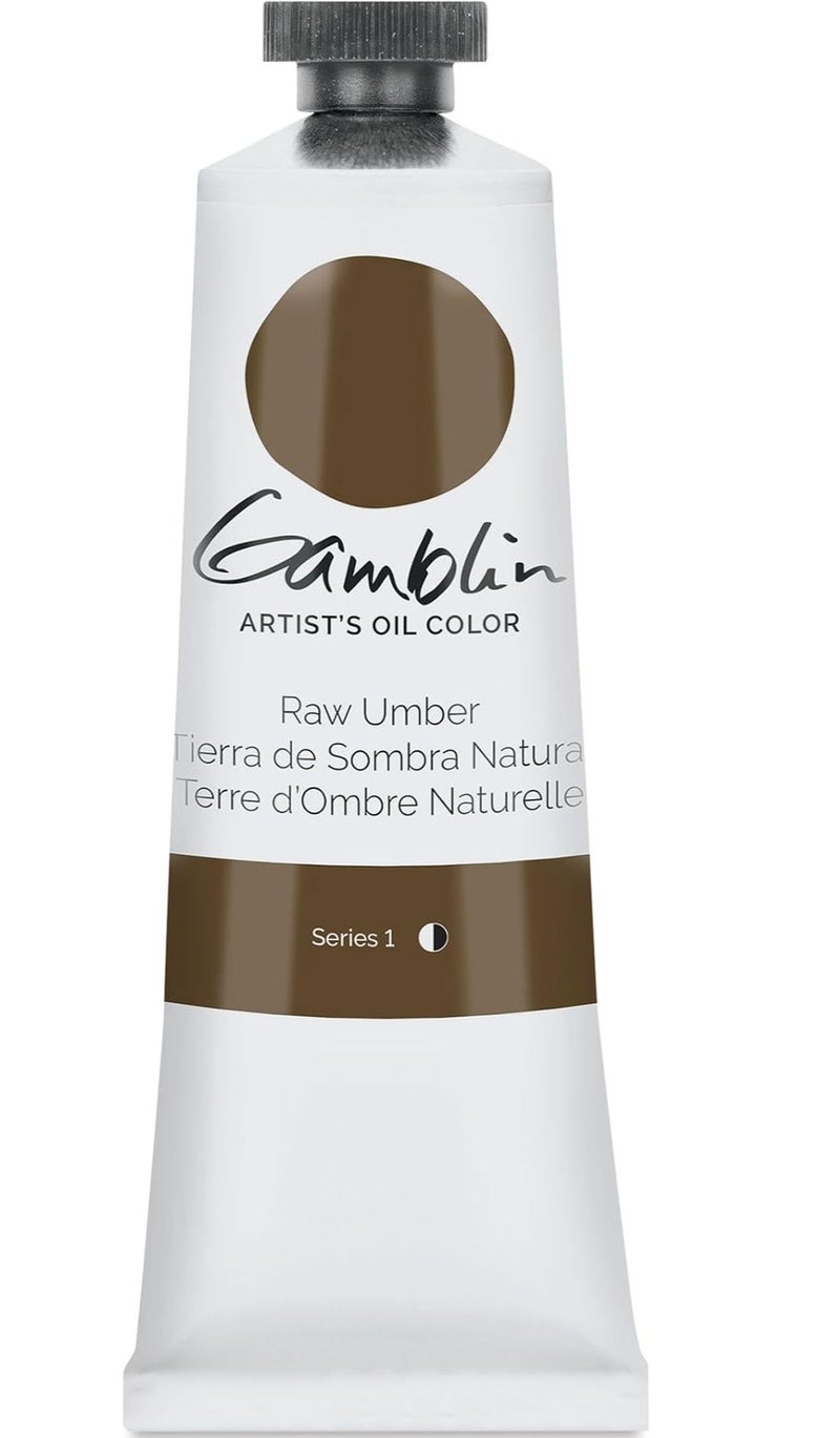 جيمبلين Artist Oil Color Raw Umber - 37ML - Image 1